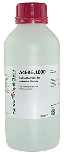 TAE - Puffer (50X) fr die Molekularbiologie. Menge: 1 Liter</p>TAE buffer (50X) for molecular biology</p>Laborbedarf,Elektrophorese,TAE-Puffer