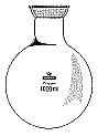 Mittelhals-Rundkolben (Auffangkolben) mit Kugelschliff KS35/20 unbeschichtet</p>Flask, round bottom, 100-4000 ml,  center neck, S 35/20, with spherical  joint, uncoated</p>Laborbedarf,Laborglas,Glasbauteile,Kolben,Mittelhals-Rundkolben unbeschichtet