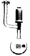 HV-Auffangkolben nach Storch 100 ml, mit 8 mm Hochvakuum-Ventilhahn, Boro3.3</p>HV-collecting flasks, 100 ml,  with high vacuum-valve stopcock 8mm,  acc. to Dr. Stoch</p>Laborbedarf,Laborglas,Glasbauteile,Kolben,Auffangkolben,HV-Auffangkolben nach Storch