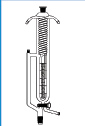 Destillieraufsatz mit Khler und Vorratsgef 500 ml zur Rckgewinnung von Lsungsmitteln, Schraubverbindung GL14 (Destillationsrohr), graduiert</p>Distillation head, w. condenser and storage 500 ml,  for solvent distillation, cone + socket ST 29/32</p>Laborbedarf,Laborglas,NS-Bauteile,Destillieraufsatz