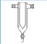 Khlfallen (Dewar-Khler), Preciso, fr Innenkhlung mit und ohne Hahn</p>Cold traps, socket and cone ST  with stopcock</p>Laborbedarf,Laborglas,NS-Bauteile,Khlfallen