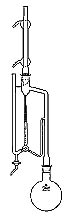 Apparat zur Bestimmung von therischen len nach Unger</p>Apparatus for the determination of  aromatic oils, Unger, complete</p>Laborbedarf Glasgerte Wasser- und Umweltanalytik