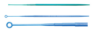 Impfschlingen aus Polystyrol (PS),beta-sterilisiert, VE=2000Stck<br>Inoculating Loops, PS, sterilized<br>Laborbedarf,Mikrobiologie,Impfschlingen