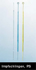 Impfschlingen PS mit Nadel fr den Einmalgebrauch gammasteril<br>Inoculating Loops, PS, sterilized, VE 1000Stck<br>Laborbedarf,Mikrobiologie,Impfschlingen