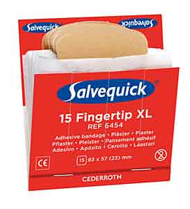 Refillpacks fr Pflasterspender Salvequick, Fingerspitzenpflaster<br>Laborbedarf, Arbeitsschutz, Erst Hilfe, Pflasterspender