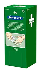 Wundreiniger Savett, Refill (0.9% NaCl steril), 40Stck Refill <br>Savett Woundcleanser Refill<br>Laborbedarf, Arbeitsschutz, Erst Hilfe