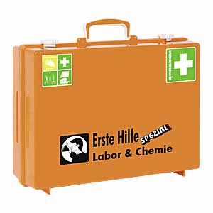 Erste-Hilfe-Koffer, MT-CD, SPEZIAL Labor & Chemie fr die chemische Industrie, medizinische, technische und chemische Laborbetriebe</p>First Aid Box SPECIAL Lab & Chemistry for the chemical industry, medical, technical and chemical laboratories</p>Laborbedarf,Arbeitsschutz,1.Hilfe,1. Hilfe Koffer