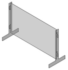 Schutzschild Typ 2 ,  Mitarbeiter-Virenschutz aus Plexiglas/Spuckschutz...schnelle und individuelle Schutzmanahmen fr Ihre Mitarbeiter</p>Type 2 protective shield, Employee virus protection made of plexiglass / spit protection ... fast and individual protection measures for your employees</p>Laborbedarf,Arbeitsschutz,Spuckschutz,Schutzschirm