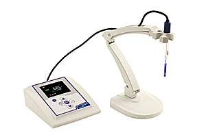 Leitfhigkeitsgert LF-Laborgert EC-36 cond, GLP, Tischgert mit Stativ<br>Conductivity device LF laboratory device EC-36 cond, GLP, table-top device with stand <br>Laborbedarf, Leitfhigkeits-Messung, Leitfhigkeits-Messgerte, Labor-Leitfhigkeitsmessgert