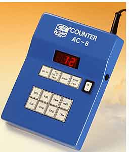 Blutbild-Differenziergerte Counter AC, elektronisches Zhl- und Speichergert fr die mikroskopische Auswertung des Differentialblutbildes</p>Laborbedarf klinische Chemie und Mikrobiologie