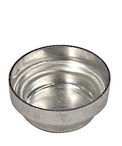 Aluminiumgef  0.3ml D=12mm, VE=100Stck<br>Aluminium analytical pan (0.3ml, 12mm dia.) 100pcs<br>Laborbedarf,Laborwagen,Zubehr